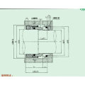 Cartridge Mechanical Seal Apply a la bomba (HQ58B / HQ59B)